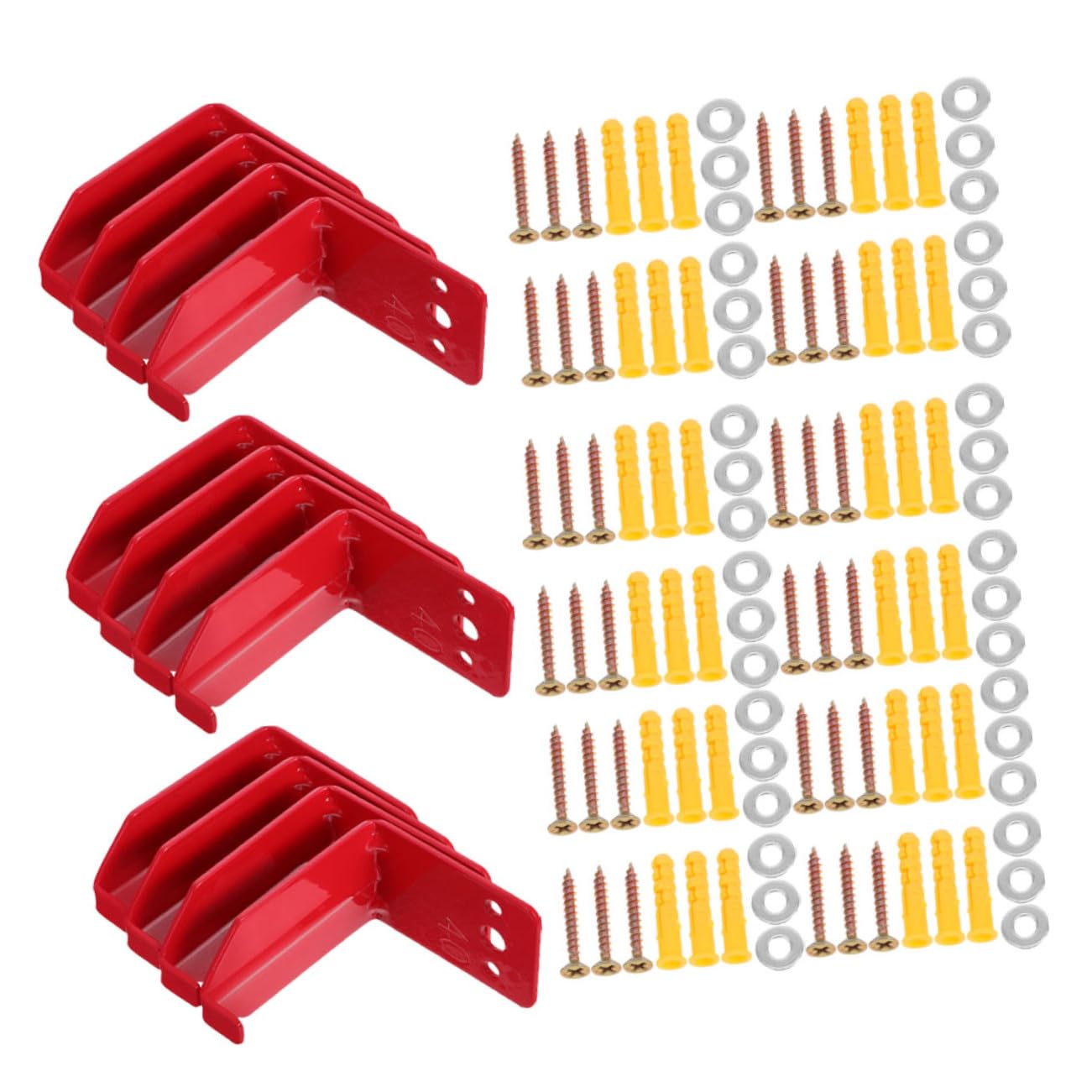 Feuerlöscherhalterung Wandhalterung aus Metall 12 Stück bis 40 Lbs