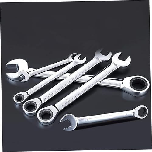 Miniatura 6 de Juego de llaves de trinquete de doble cabeza de 0.394 in Llave de compensación doble para el hogar