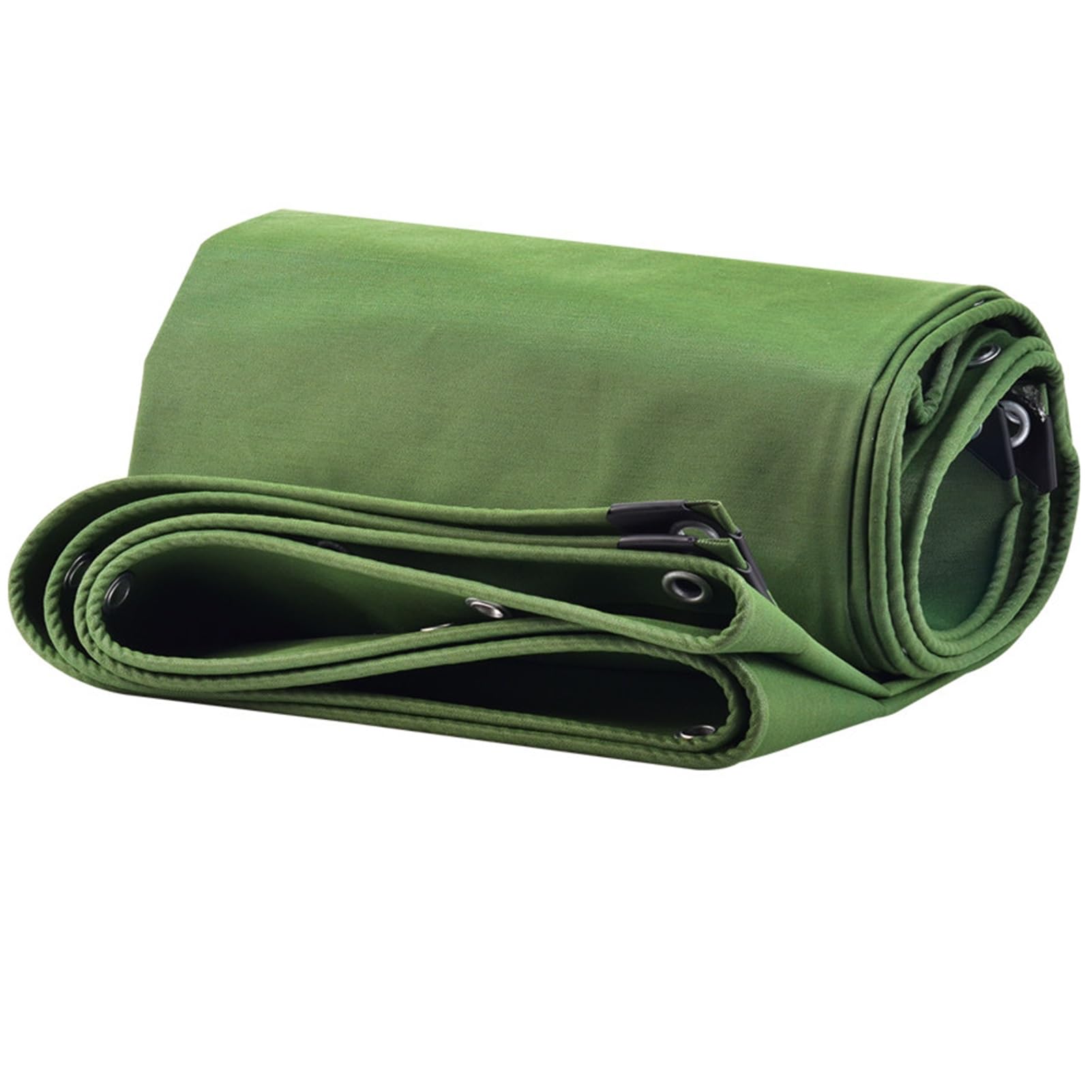 Tarpaulin Waterproof Heavy Duty Green Canvas Tarp 1x1.5m 1.8x2.4m 2x3m 3x4m 4x6m, for Floor Furniture Truck Cover, Wood Pile Shelter, with Grommets(1.2x1.8m(3.9ftx5.9ft))