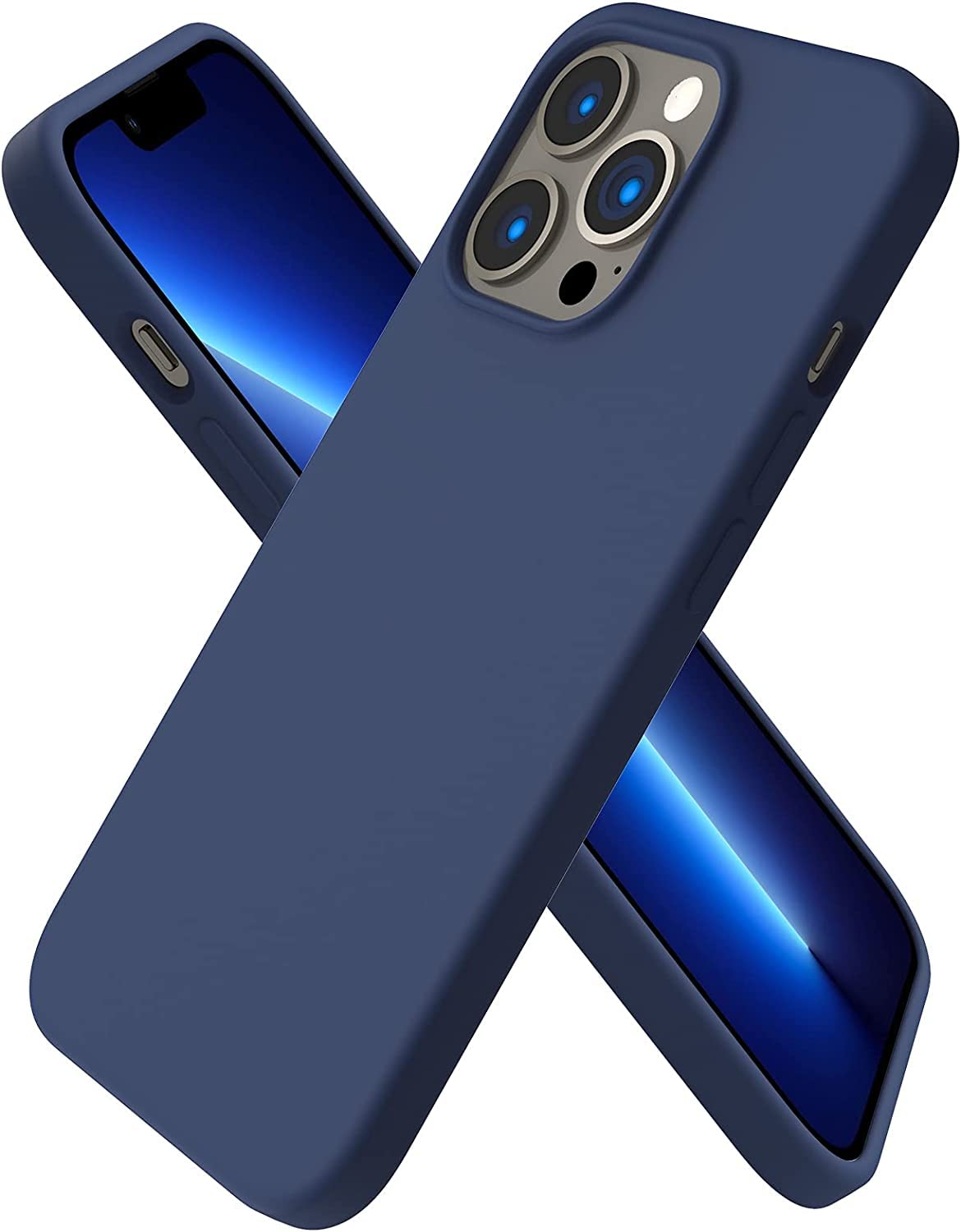 UNIGEN Silicone Case Slim Surface Layer Smooth Matte Soft Flexible Tpu Cover Compatible For iPhone 13 Pro Black (B0BQN1X34W) Amazon Price History, Amazon Price Tracker