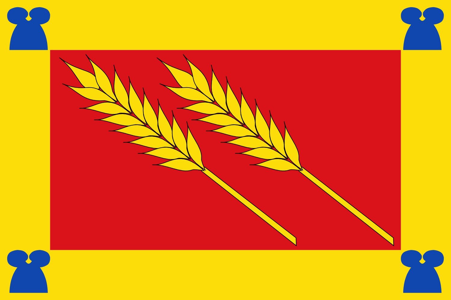 Drapeau large d ordis apaisada résistant au vent format paysage