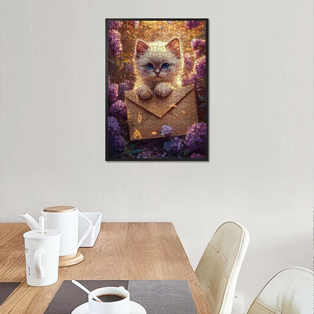 sobre De Gato Puzzle 2000 Piezas, Rompecabezas Adultos Puzzle, Desafiante Puzzles de Decoración Juego de, Entretenimiento Juego Educativo para Toda la Familia, para Regalo Decoración DX0YL7-651