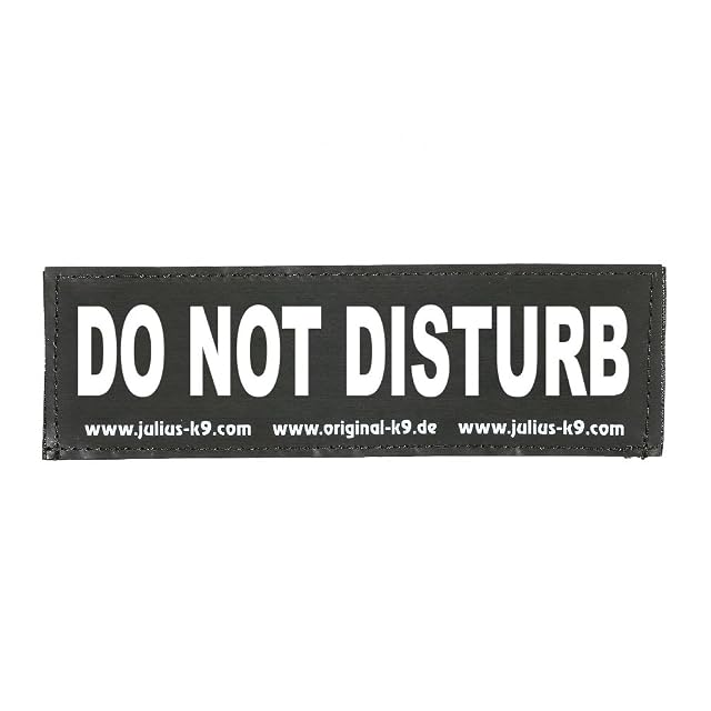 Parche Intercambiable de Julius-K9 Small Negro