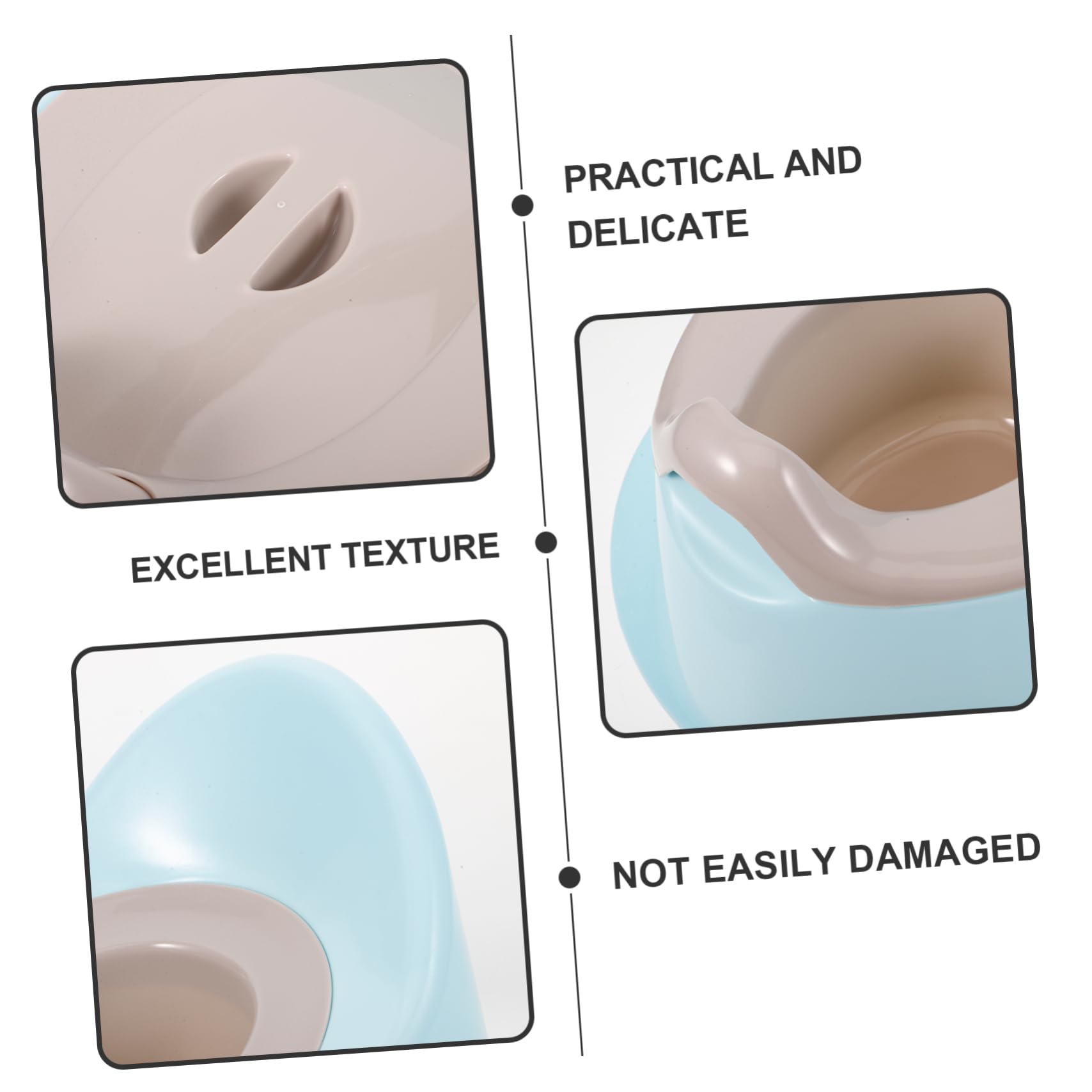 Veemoon Foldable Toddler Training Potty Seat for Kids Portable Travel Potty Removable Seat Easy Clean Design Non-slip Base for Indoor and Outdoor Use