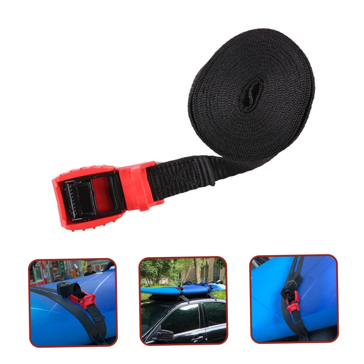 MOLUCKFU Cable Straps Endless Ratchet Straps Fixed Rope Truck Bundle Rope Practical