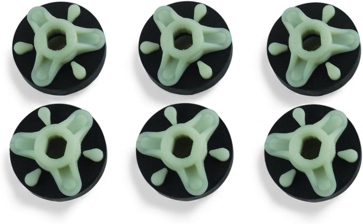 Replacement Part for 285753 Washer Coupler Compatible Replacement for 6 Pack Universal Appliance Replacement Part Versatile Repair Durable Working Kl128