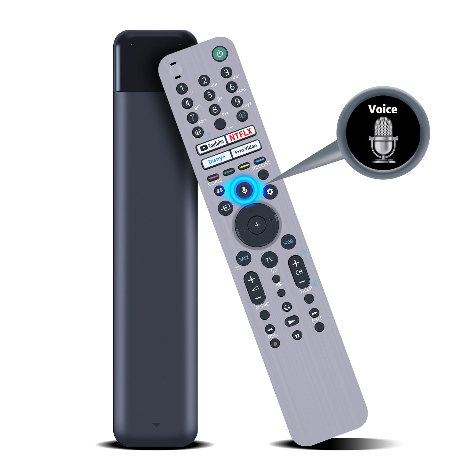 PZL RMF-TX621P Voice Replacement Remote Control fit for Sony Bravia XR Series 8K 4K A90J Z9J UHD Smart OLED TV XR-65A90J XR-83A90J XR-75Z9J XR-55A90J