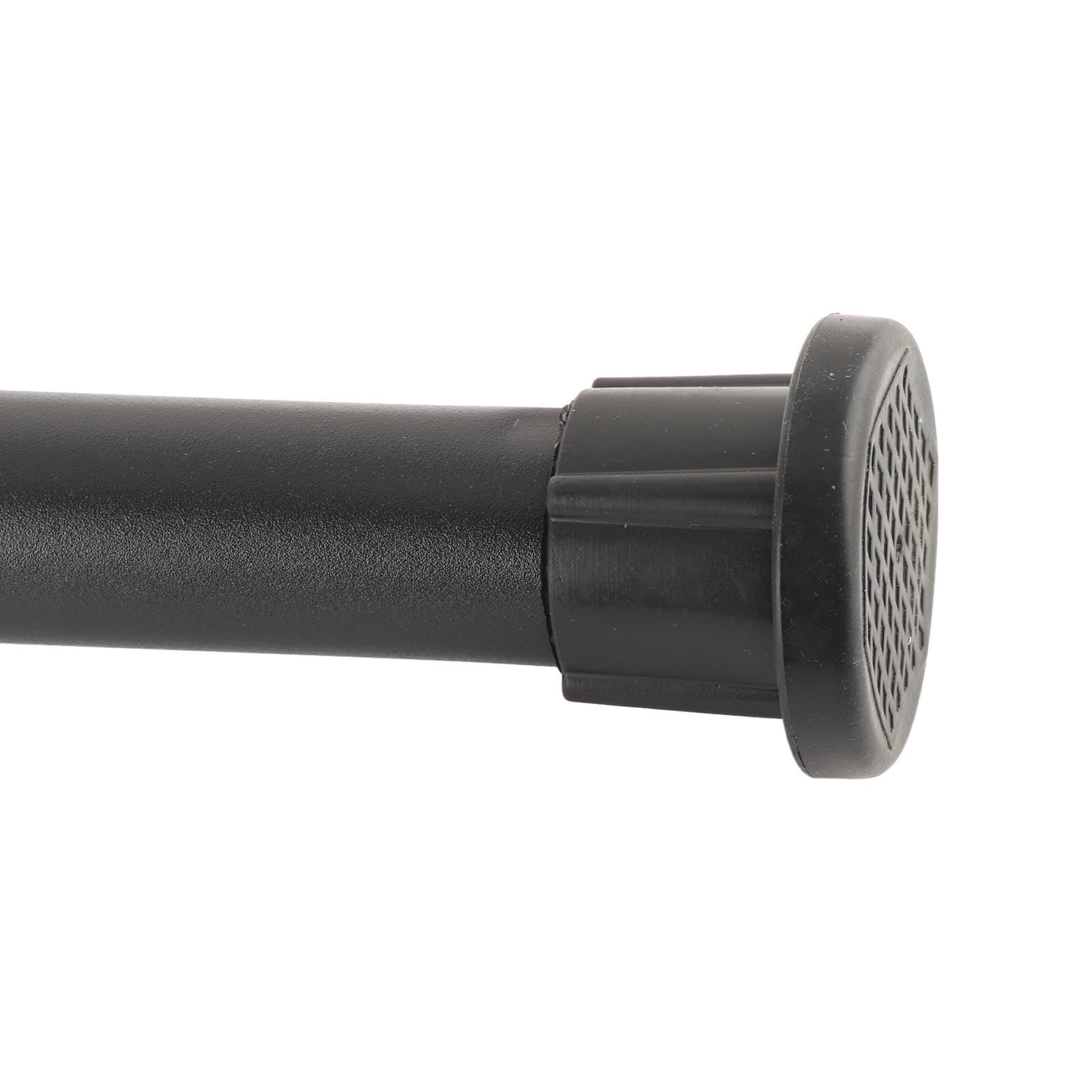 Tringle à Rideau Télescopique Noire à Tension, Tringle Réglable en Acier Inoxydable pour le Séchage des Vêtements et L'utilisation de Cintres – sans Poinçon, Polyvalente pour Différents (70