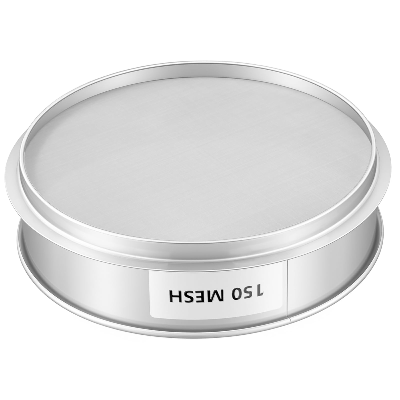 SINJEUN 2 Pezzi Setaccio Colino in Acciaio Inox, Maglia Fine 150 e 300 Mesh, Diametro 20 cm, per Polline, Erbe Aromatiche e Spezie