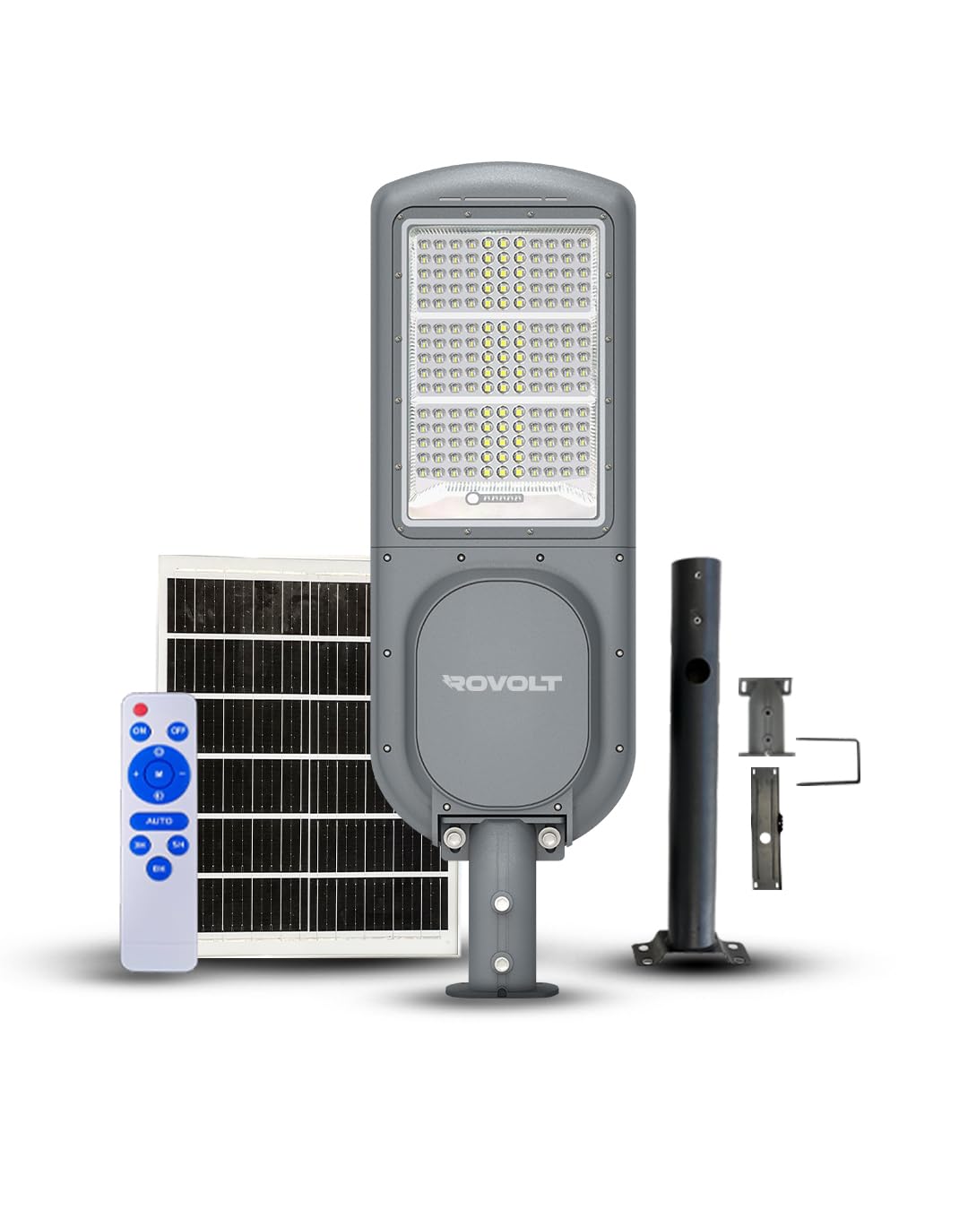 300w led solar street light with remote control & motion sensor | strong water proof metal body | 35000 mah lifepo4 battery | solar security flood light | cool white color | 1 year warranty