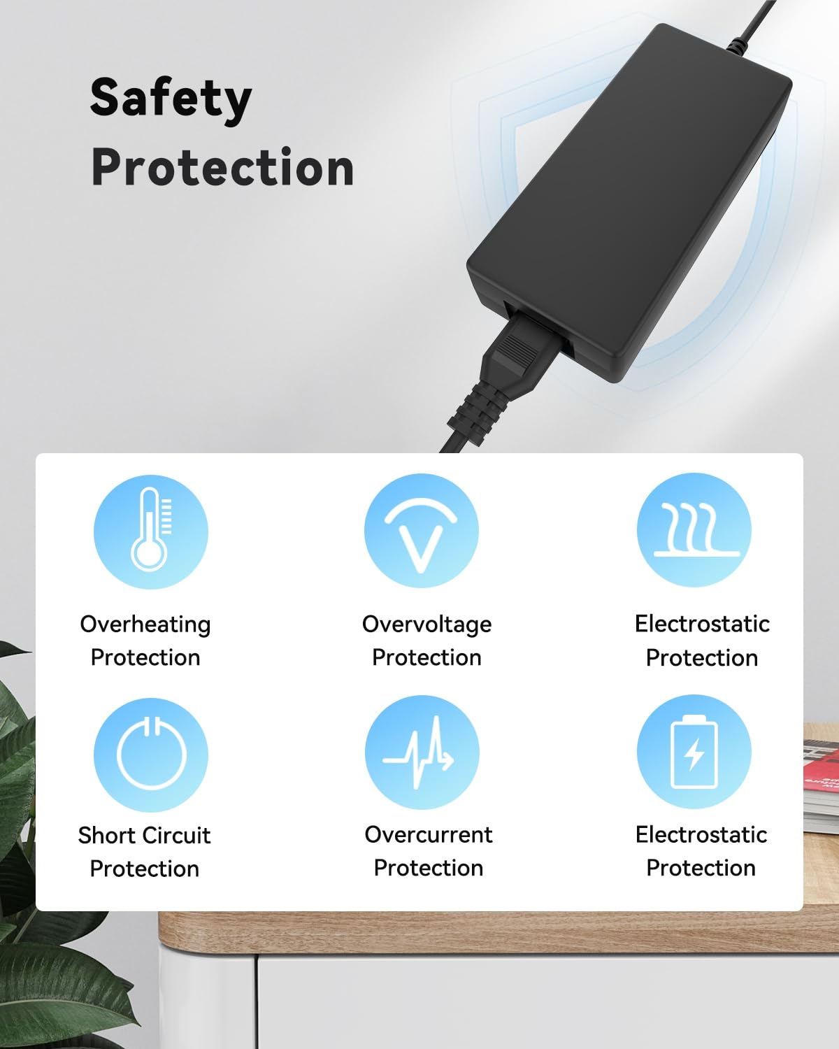 Accessory USA AC DC Adapter Charger Compatible with Cricut Explore 3 CXPL203 2008337 DIY Die Smart Cutting Machine Power Supply Cord Mains PSU