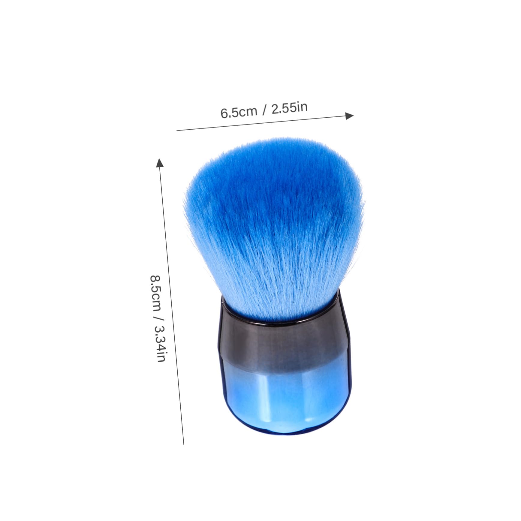 TOVINANNA 1pc Blush Brush for Cheeks Shading Makeup Brush Fluffy Small Powder Natural Makeup Tool Sensitive Skin Friendly Blush Powder Applicator