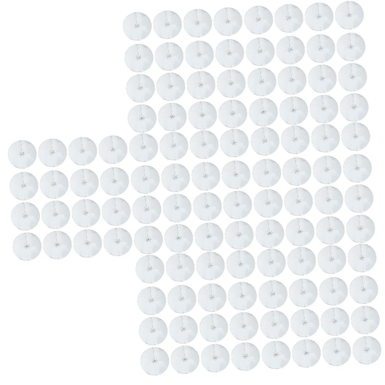 ifundom700 Pcs Straight Horn Gasket Protector Practical Drip Protectors Wax Removal Tool Buzzywaxx Shims Cover Supplies Drip Protectors Bobeches Disc Cato Trumpet Tin Foil