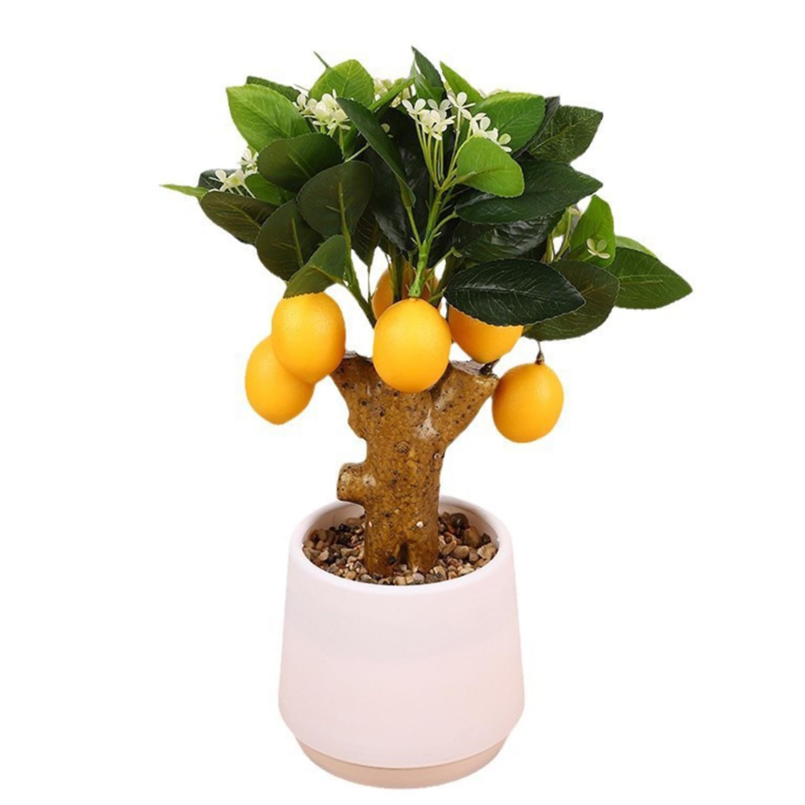 Hsioluted Miniature Artificial Fruit Branch Miniature Artificial Fruit Tree Branch Bonsais for Festival Holiday Decoration Fruits