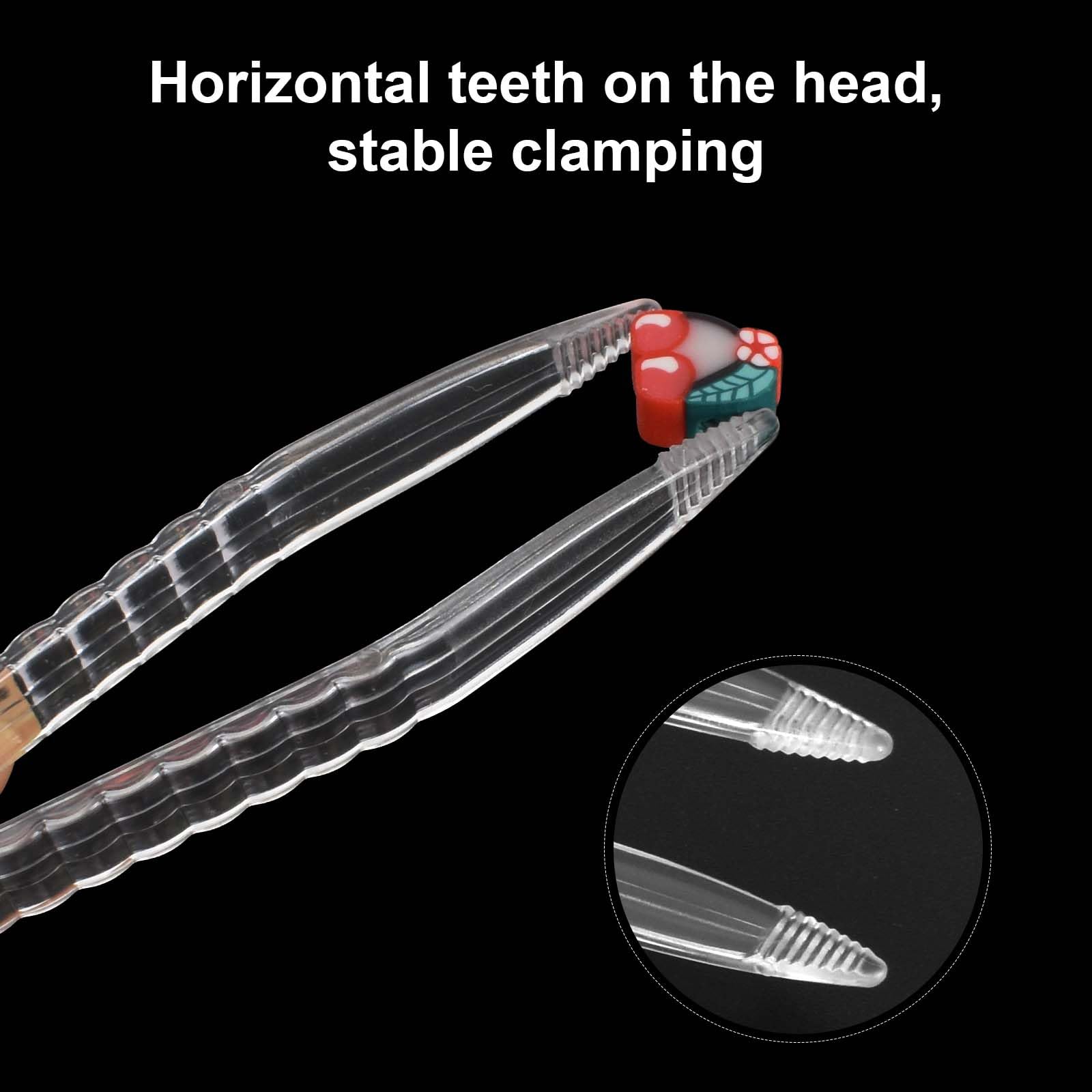 Pinzette Sterili Per Rimozione Zecche 50 Pezzi - Precisione Igienica, Plastica Trasparente, Per Primo Soccorso - Foto 6