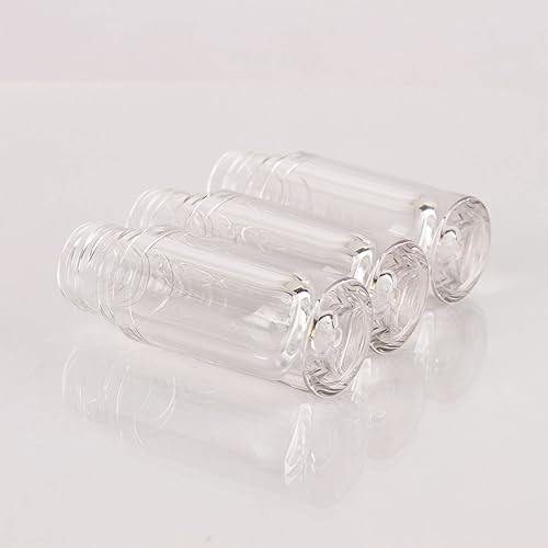Miniatura 5 de COSIDEA 50pcs blanco vacío 0.2 fl oz grande doe pie varita brillo labios tubos redondos gruesos lipgloss tubos contenedores al por mayor con varita
