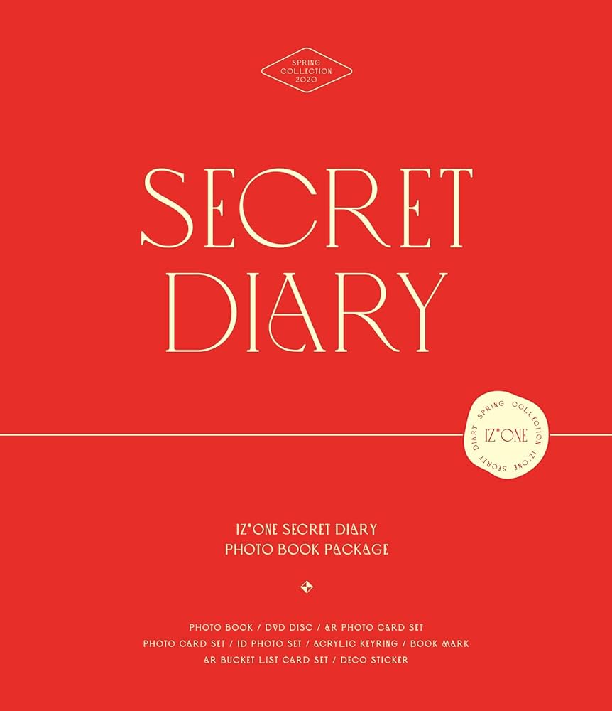 IZ*ONE SECRET DIARY PHOTOBOOK PACKAGE(輸入 Amazon.co.jp: IZ*ONE SECRET DIARY PHOTOBOOK PACKAGE(輸入盤