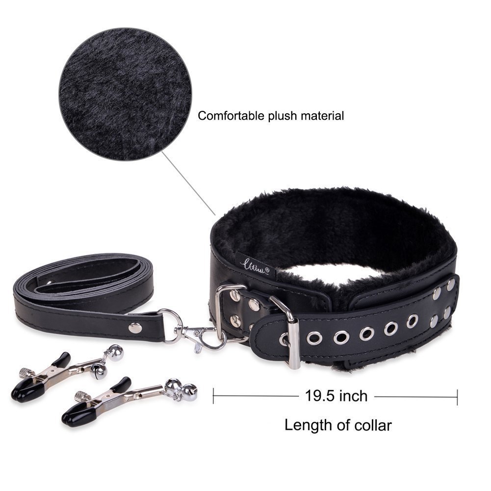 Utimi SM Set Bondage 11 Accessori per Bondage Kit bondage Regolabile per Adulti