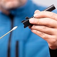 Vista 4 de 400PCS Gun Cleaning Swabs, Double Ended Cotton Swabs, 6 Inch Long Cotton Swab in Storage Box - Pointed Cotton Swabs, Bamboo Cotton Swabs Lint Free