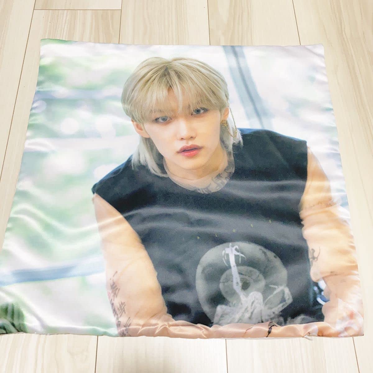 フィリックス　枕カバー　ピリ　スキズ　60✕40cm straykids フィリックス クッションカバー 抱き枕カバー グッズ