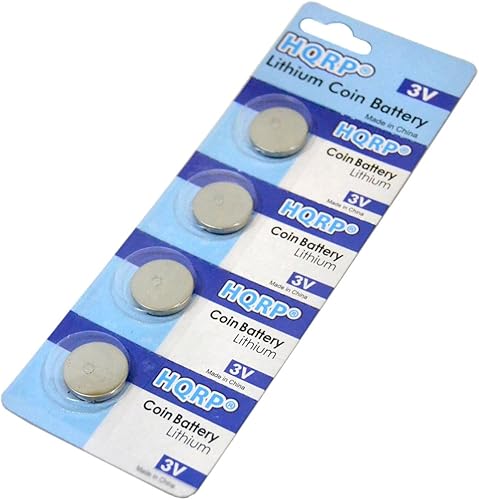 HQRP Paquete de 4 baterías de litio compatibles con Polar FT40 FT40M H7 H10 Monitor de frecuencia cardíaca FT4O FT-40 FT-40M