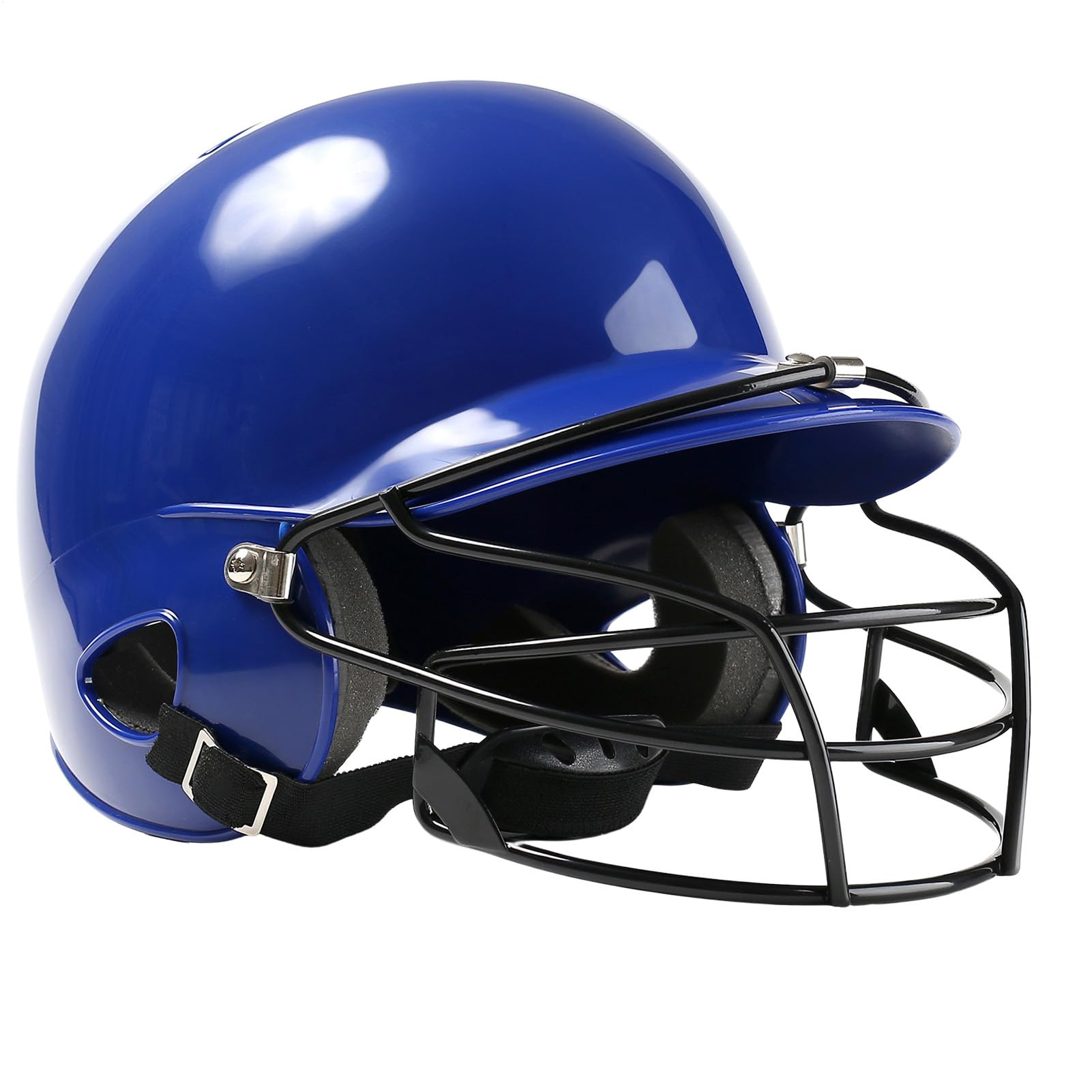 Protezione della testa sportiva - casco con protezione per il viso, copricapo protettivo | Scudo testa a prova di collisione, casco impatto rinforzato per portiere di baseball softball, protezione di