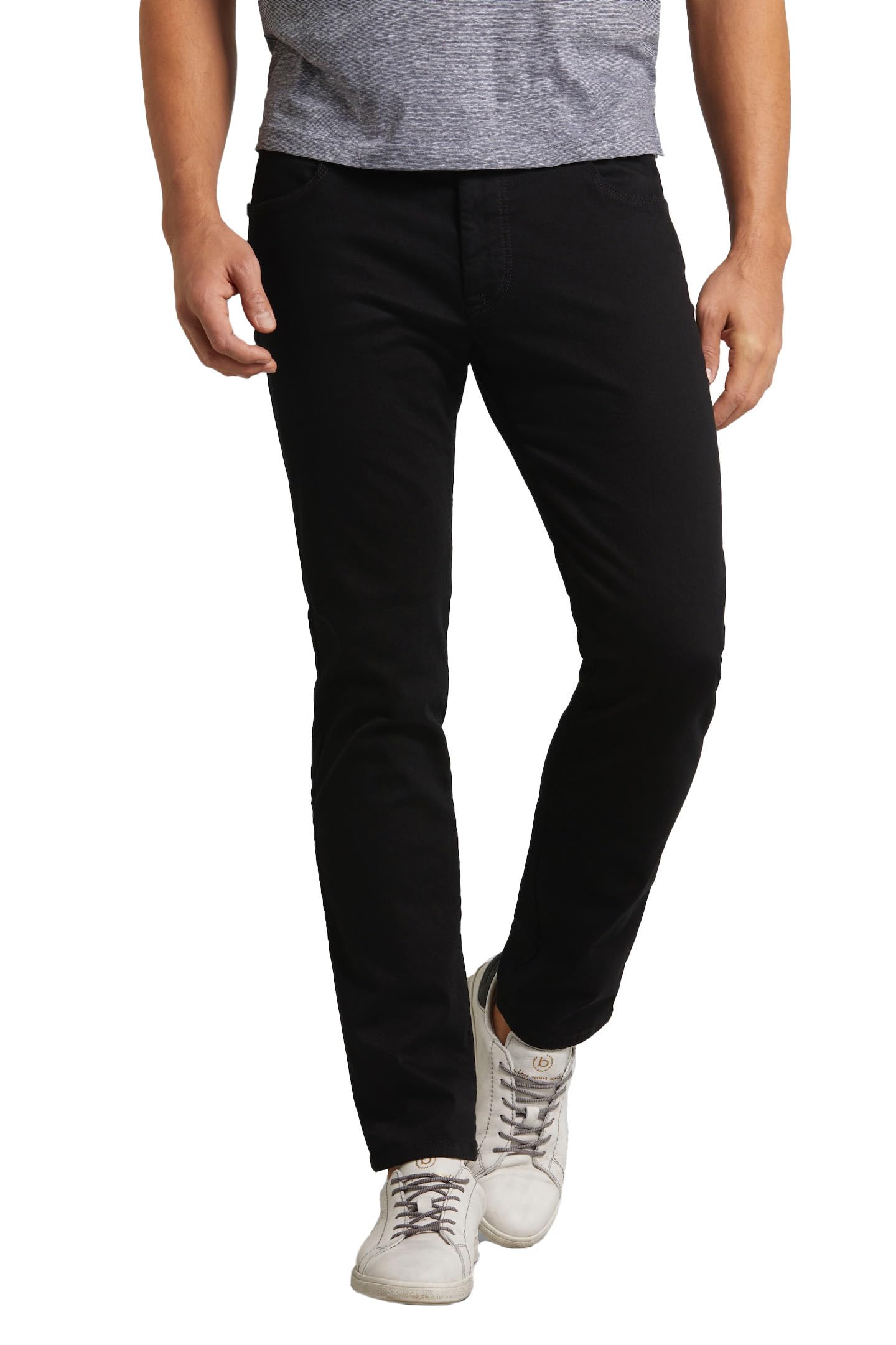 bugatti Men's Loose Fit Jeans, Black, W38/L30 (Manufacturer Size:)