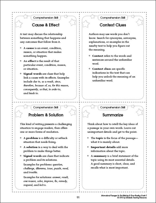 Informational Passages for Text Marking & Close Reading: Grade 5: 20 Reproducible Passages With Text-Marking Activities That Guide Students to Read Strategically for Deep Comprehension - Image 6
