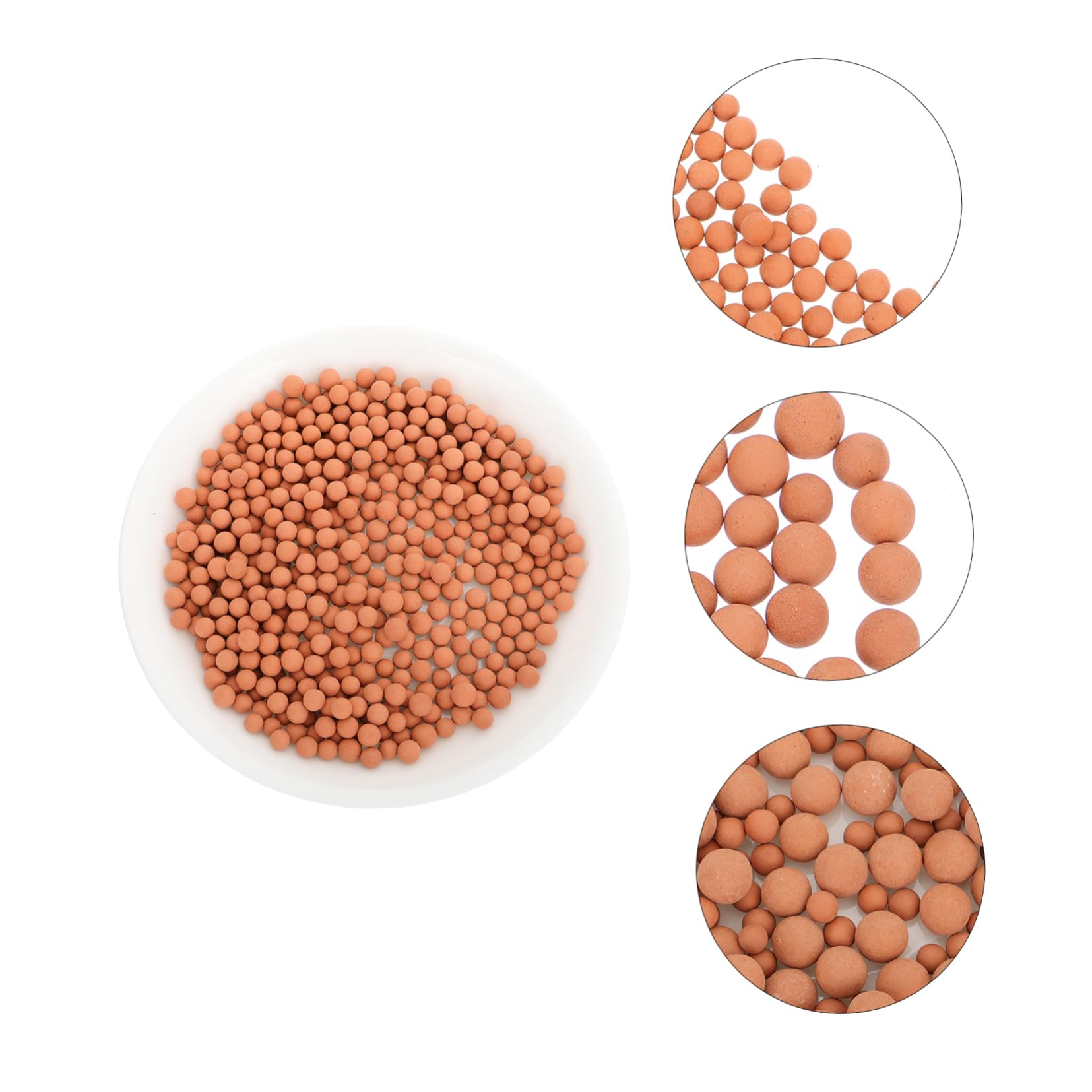 Blähton für Hydrokulturelle Blumen und Keramik Blumentöpfe 2 Beutel Anion Keramik Tonpellets zur Belüftung und Dekoration der Erdoberfläche
