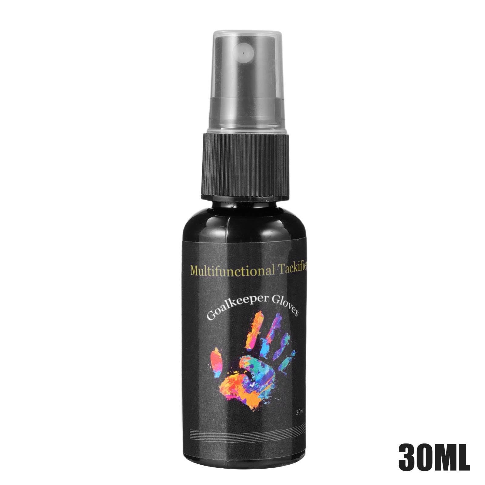 Spray pour gants de gardien de but | Spray collant pour gants de football, 30 ml, Tackificateur de gardien de but, complément pour gants de batteur de baseball