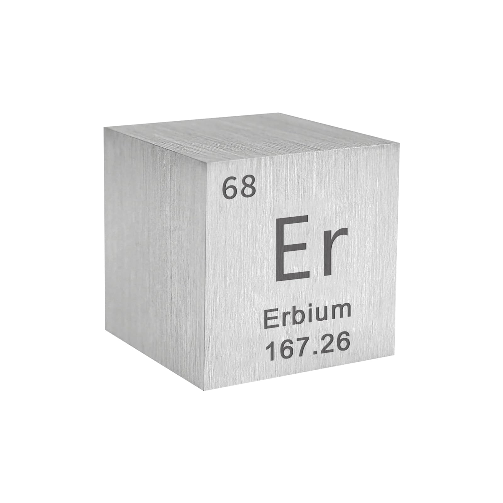 Cubos de Elementos Cubos Metálicos 0.39in/10mm para Colecciones de Elementos Material de Experimento de Laboratorio-68 Erbium (Er)