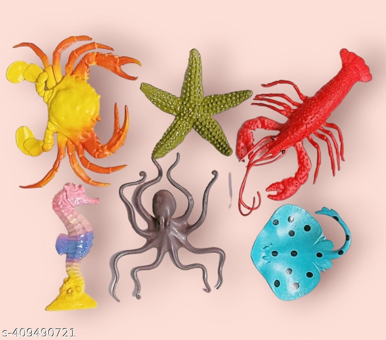 Buy JAPSI Large Deep Sea Animals Toy Set Under Water Creatures 6