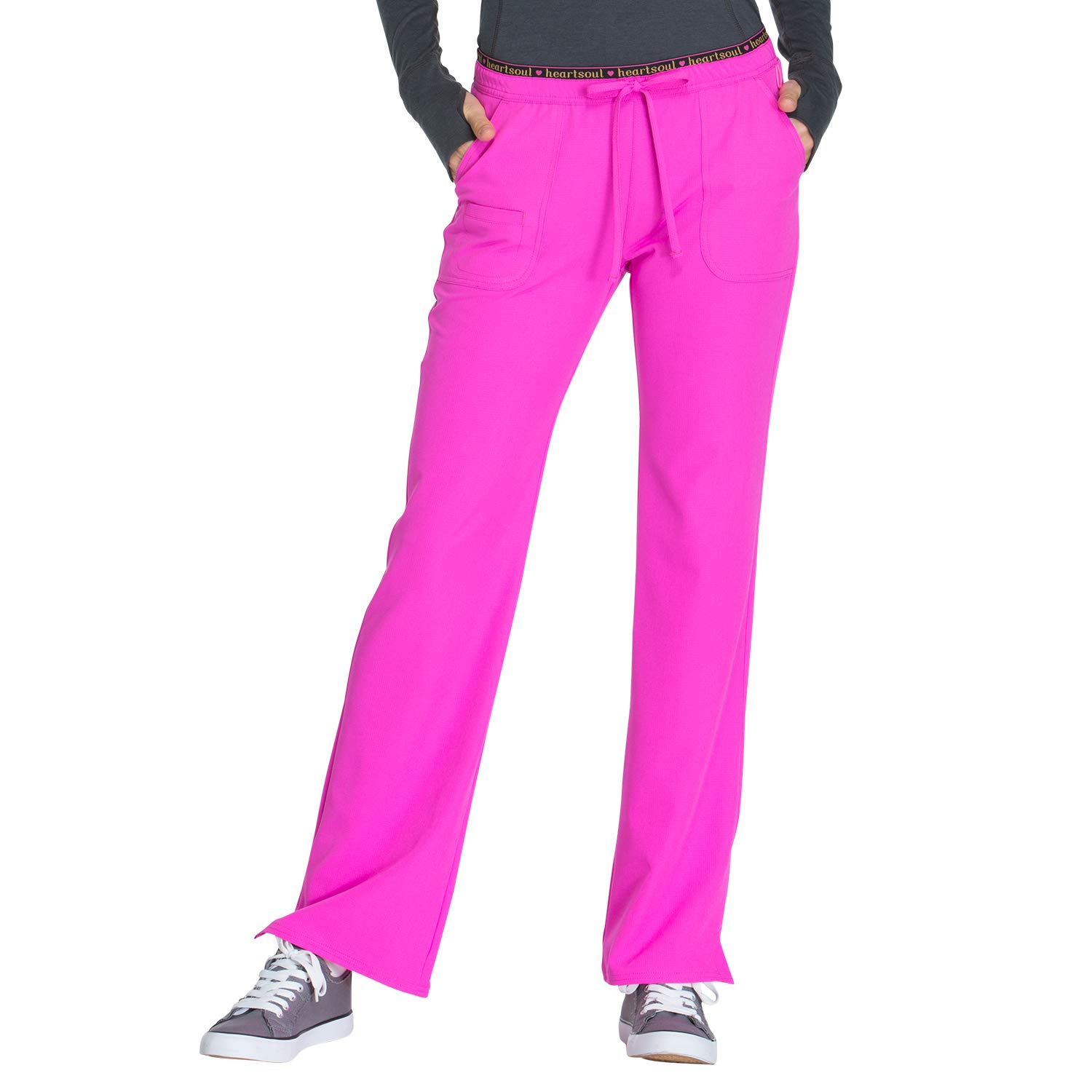 HeartSoulWomen's Break On Through Heart Breaker Drawstring Scrub Pant
