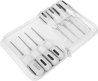 8pcs Dental Elevator,Extraction Tools Stainless Steel Surgical Surgical Root Instruments Elevator Tooth for Dentis