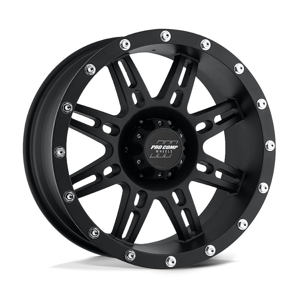 Amazon.com: Pro Comp Alloys PXA31 17X9 5X5.0 F-BLK -6MM - PXA7031