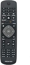 VINABTY 398GR8BD1NEPHH YKF347-001 Remote Control Replacement for PHILIPS LED LCD TV 398GR8BD1NEPHH 398GR08BEPHN0008CR 47PFH4109 49PUT4900 55PUK4900 32PHK4009 32PHK4009 32PHH40 09 48PFT4100 50PFT4309 40PFH4200