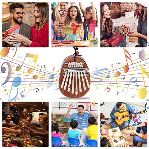 Kalimba Mini, Kalimba 8 Clés Pouce Piano, Piano à pouce avec cordon, Instrument Portable Marimba, Piano à Pouce, Mini… - Les Beatles, Paul McCartney, John Lennon, RIngo Starr, George Harrison Kalimba Mini, Kalimba 8 Clés Pouce Piano, Piano à pouce avec cordon, Instrument Portable Marimba, Piano à Pouce, Mini… – Image 7