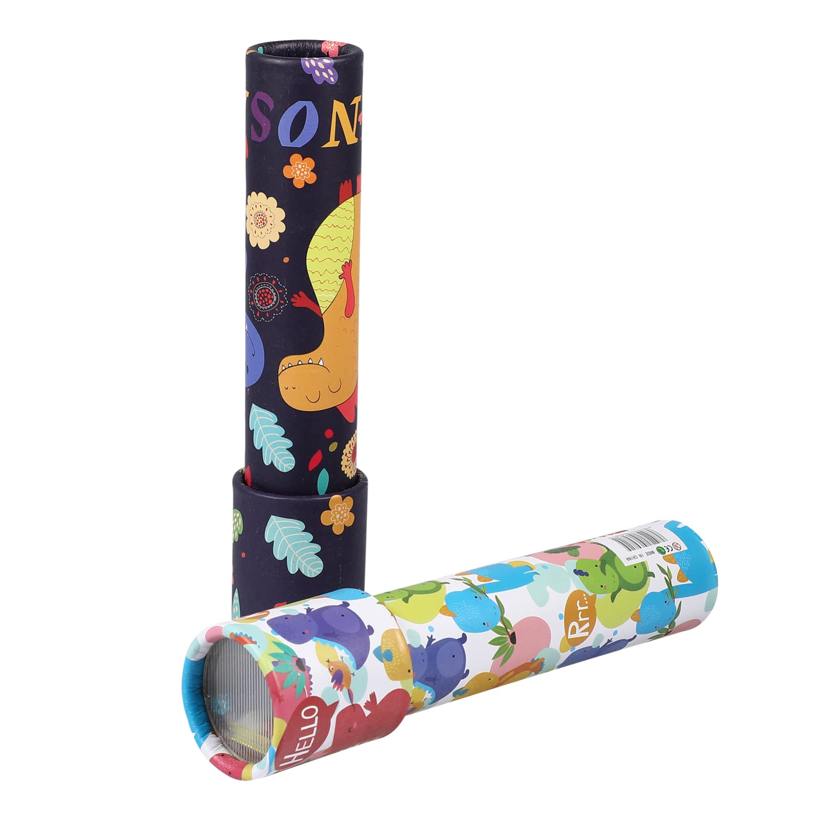 Toddmomy Girl Kaleidoscope 2Pcs Kids Kaleidoscope Toy Classic Kaleidoscopes Educational Toys for Kids Boys Girls Fun Toys