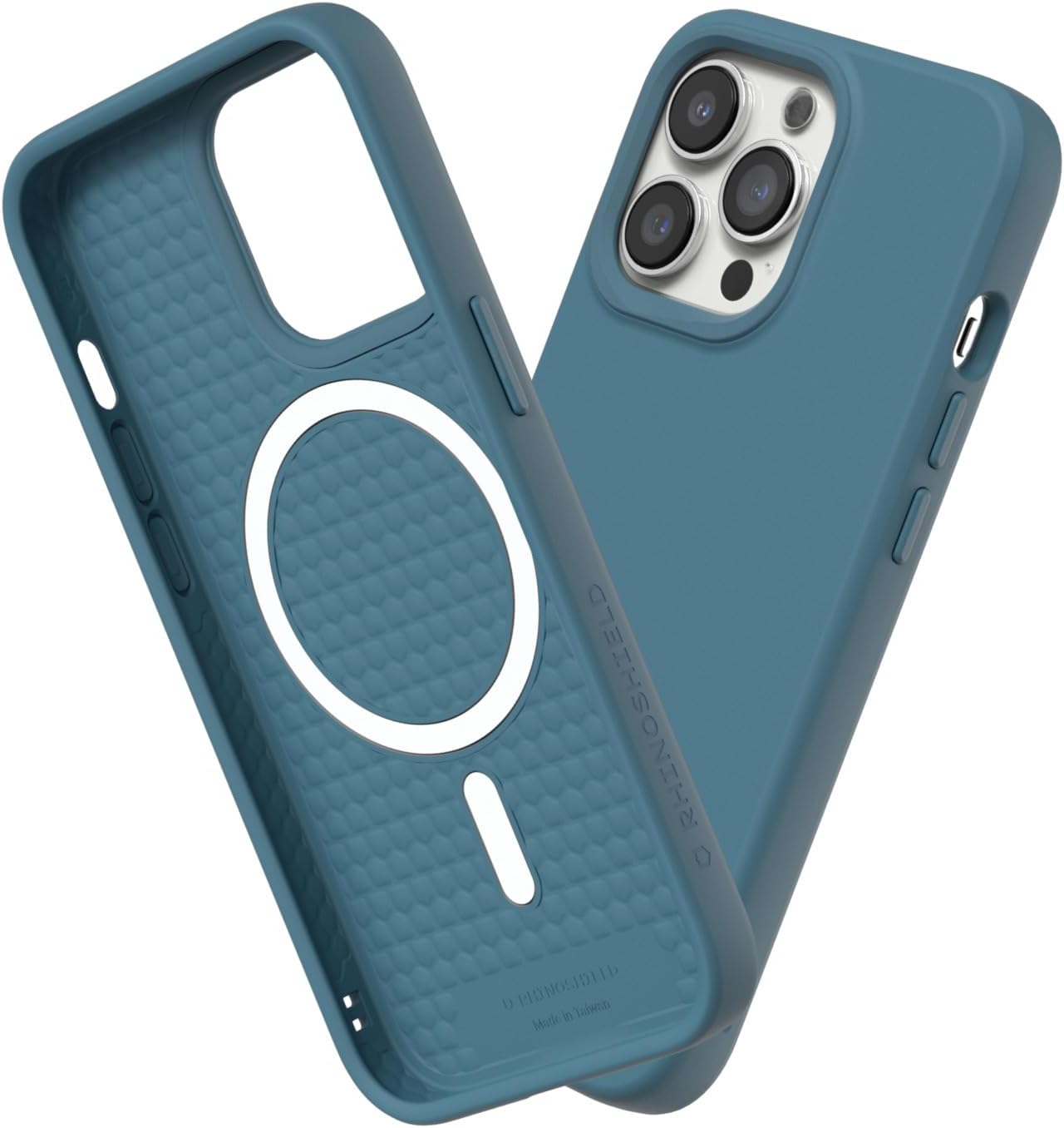 RhinoShield SolidSuit Case Compatible with Magsafe for [iPhone 13 Pro Max] | Shock Absorbent Slim Design Protective Cover with Premium Matte Finish 3.5M / 11ft Drop Protection - Classic Black