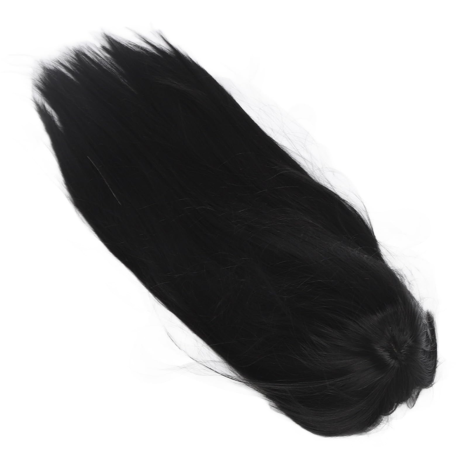 Long Noir, en Particulier la Perruque avec des Cheveux de Remplacement de Cheveux pour les Filles Pleines de Topper Pendant 3-8 Ans, Qui Conviennent aux Fêtes D'activités D'Halloween