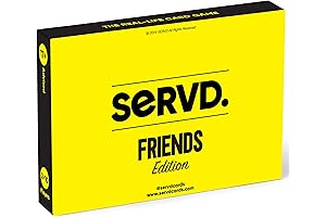 Friends Edition Servd Cards : Hilarious & Strategic Party Game