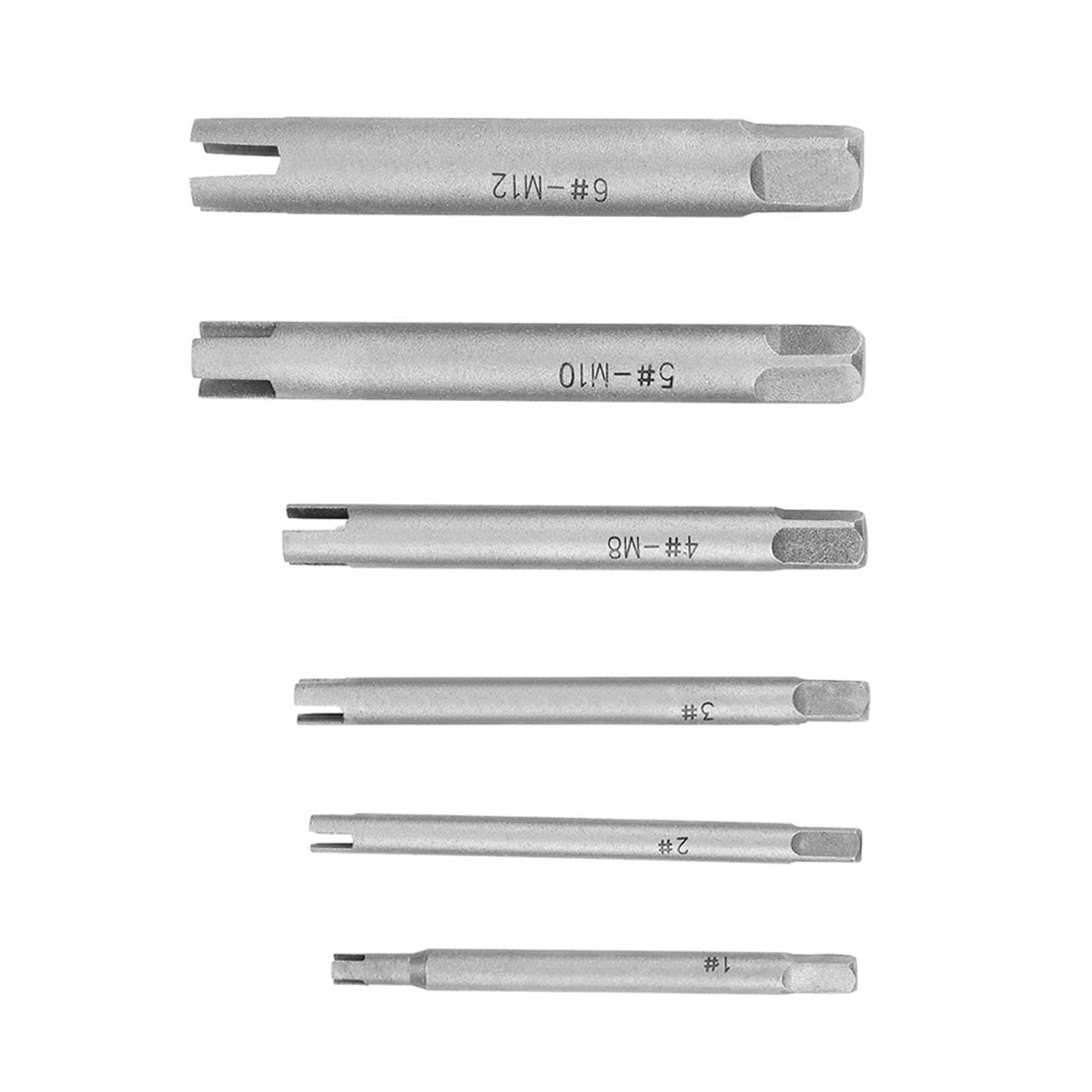 Juego de extractores de tornillos, acero de alta velocidad para la extracción de tornillos oxidados y dañados, herramienta robusta para reparaciones domésticas, fácil de usar para una extracción ráp