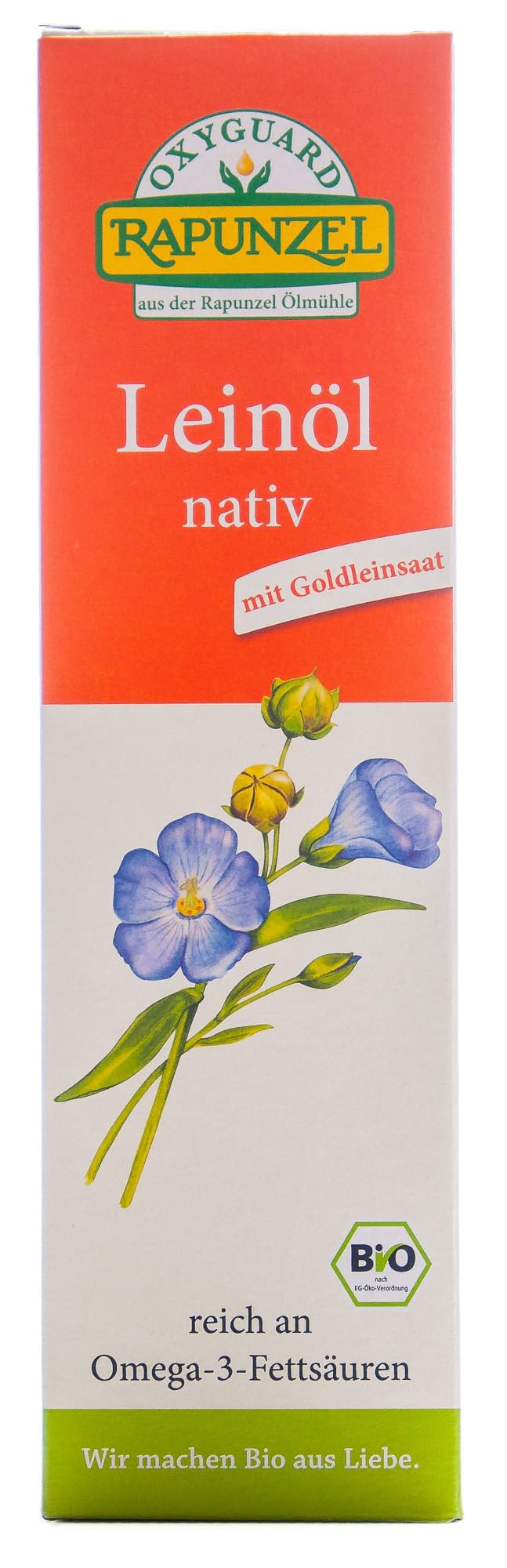 (23,58EUR/L) Leinöl nativ 3x500ml bio Rapunzel "VORRATSPACK" NEU