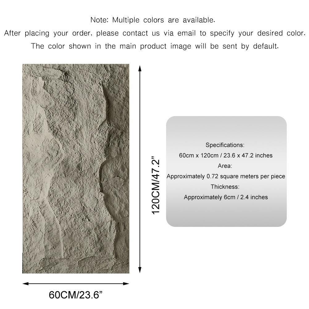 Paneles de pared 3D con efecto piedra,Materiales de revestimiento de parede