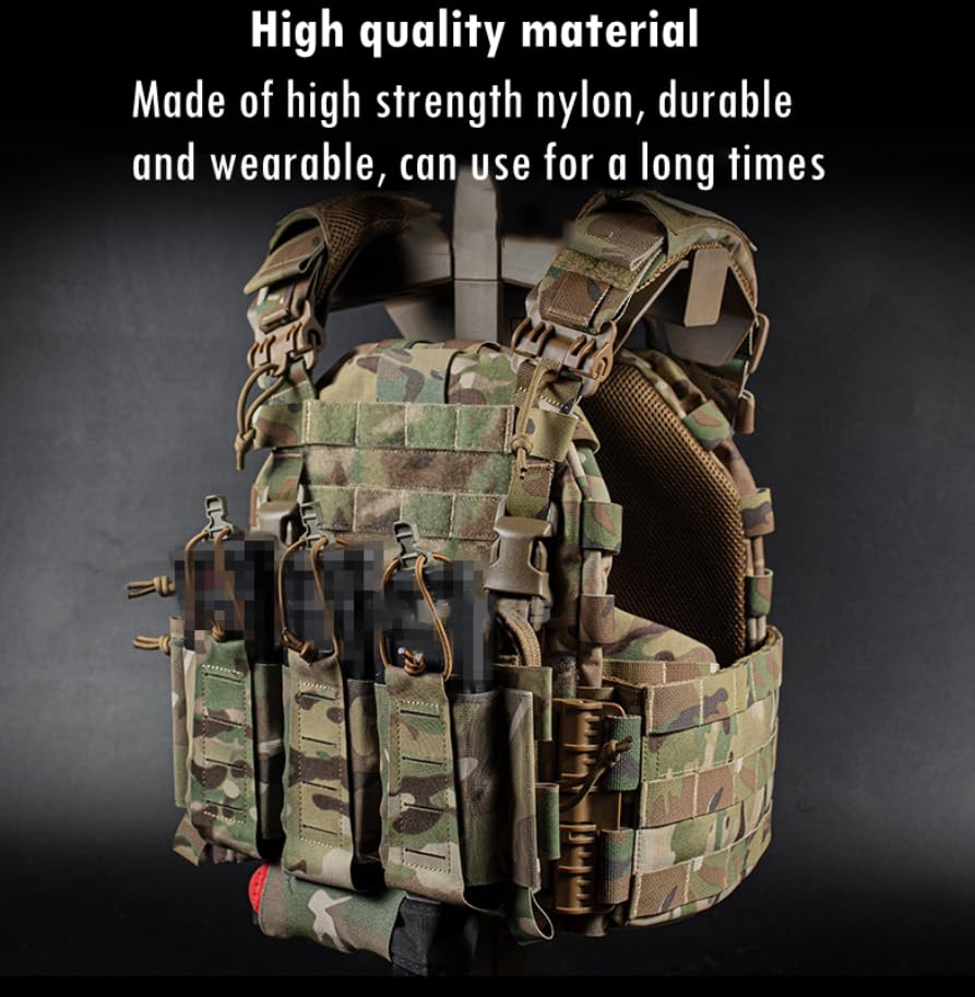 Chaleco militar con bolsa para el vientre ideal para juegos de roles 4