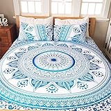V Vedant Designs Exclusive Queen King Size Indian Medallion Cotton Doona Duevts Duvet Douvet Covers...