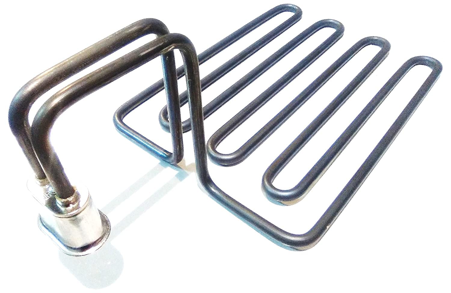 RO Linea Blanca ® Resistencia Freidora 3200W 230V Con Caja Conexion Tipo Enchufe Repuesto Inmersion Compatible con Jemi J6 N10 Serie 600 Medidas 355x195mm Tubo 8mm Calentamiento Rapido Hosteleria