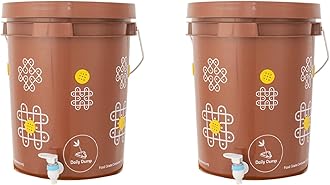 Chomp Double Aerobic Compost Kit (20 L x 2) I Easy & Smell-free l For Converting All Kinds of Kitchen Food Waste into Fertilizer (Manure)
