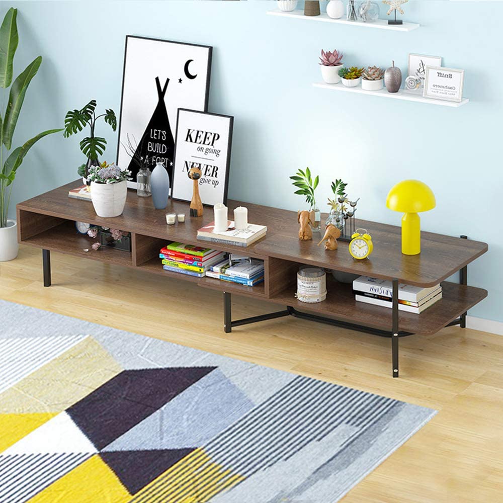 Buy nozama Nesting TV Stand Table for Living Room Extendable Storage