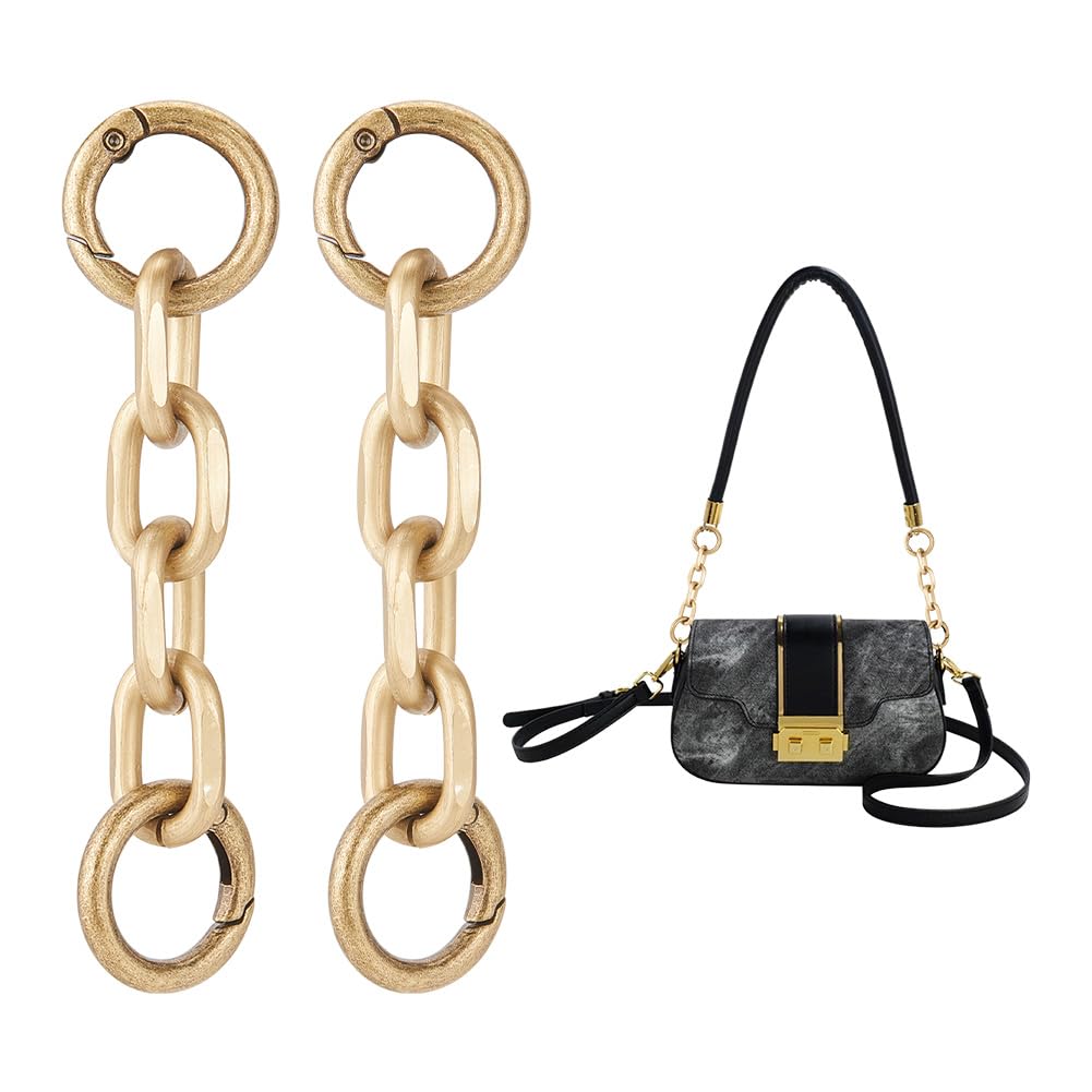 UNICRAFTALE 2 pz Prolunga per Borsa Catena per Borsa Ciondolo Decorativo Catena per Borsa Prolunga per